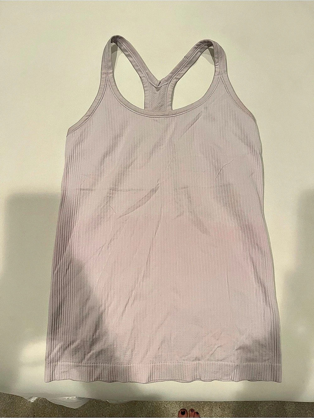 lululemon Ebb to Street Tank Ribbed Racerback Pink
